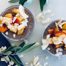 Chiapudding med choklad