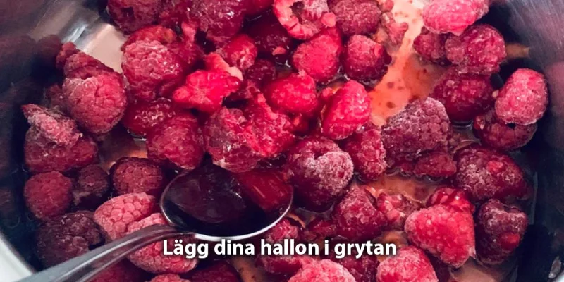 Lagg dina hallon i grytan