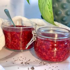 Chiasylt med hallonsmak