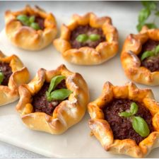 Öppna köttfärspiroger